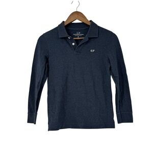 Vineyard Vines Long-sleeve‎ Boys Polo Deep Bay size Small (8-10)